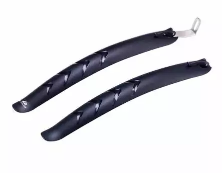 Pikalokasuojapari CAVO, MTB ja trekking, 28", musta - Polkupyörän lokasuojat - 41-328 - 1