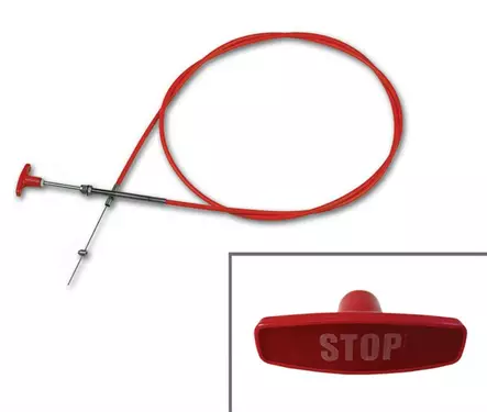 Sammutuskaapeli 2,4m - Veneen sammutuskaapelit - 127-1-31508 - 1