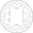 Brembo Jarrulevy Serie Oro - Moottoripyörän jarrulevyt - 232-68B407H8 - 2