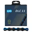 Ketju 11-v kmc dlc11, black/blue, 118l - Ketjut 11-vaihteisiin - BD11BB118 - 2