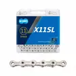 Ketju 11-v kmc x11sl silver, 1/2 x 11/128", 118l - Ketjut 11-vaihteisiin - BX11SLN18 - 1