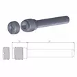 Moto-Master brake pad pin - Crossipyörän muut jarruosat - 235-213048 - 1