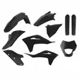 Polisport täydellinen muovisarja enduro Kit EC/ECF/MC/MCF (21->) Black - Crossipyörän muovisarjat - 178-91028 - 1