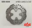 SBS Jarrulevy Upgrade - Moottoripyörän jarrulevyt - 230-6008 - 1