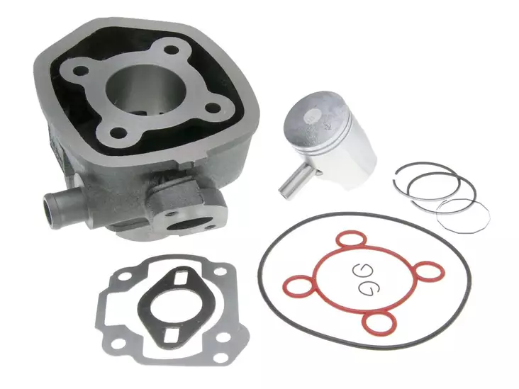 101 Octane Sylinterisarja, 50cc , Minarelli Vaaka Nestejäähdytys - Mopon sylinterisarjat - 301-1228 - 1