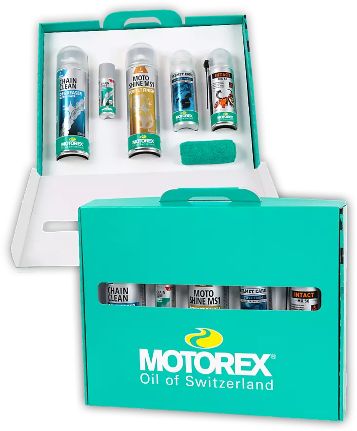 Motorex RIDE N' SHINE Kit (4) - Huoltotuotteet - 552-438 - 1