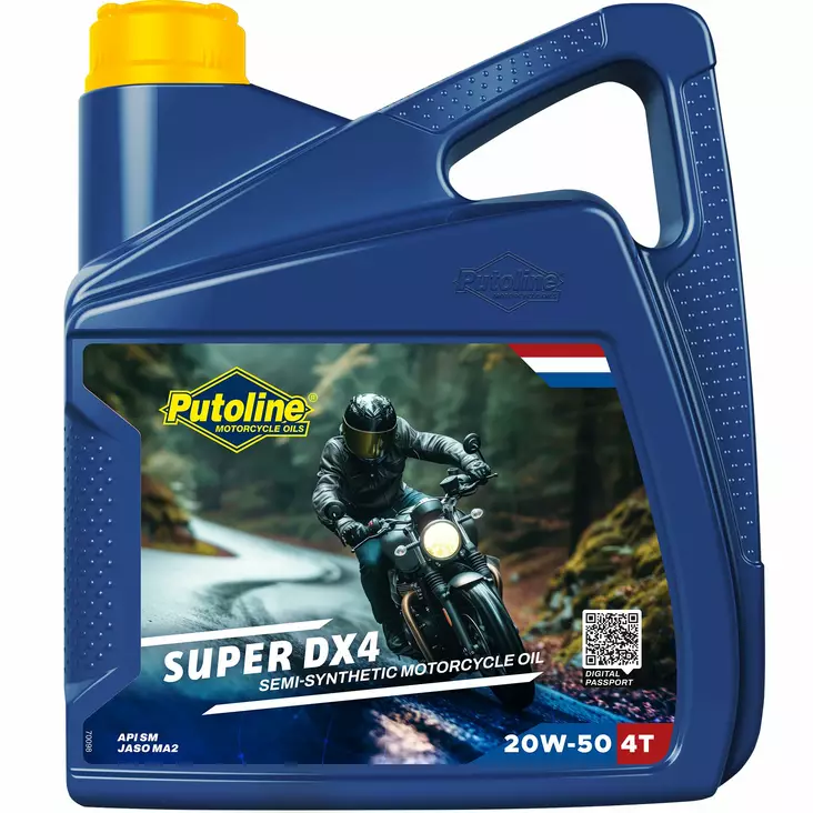 Putoline Super DX4 20W-50 Moottoriöljy 4L - 4-T Moottoriöljyt - 554-70098 - 1
