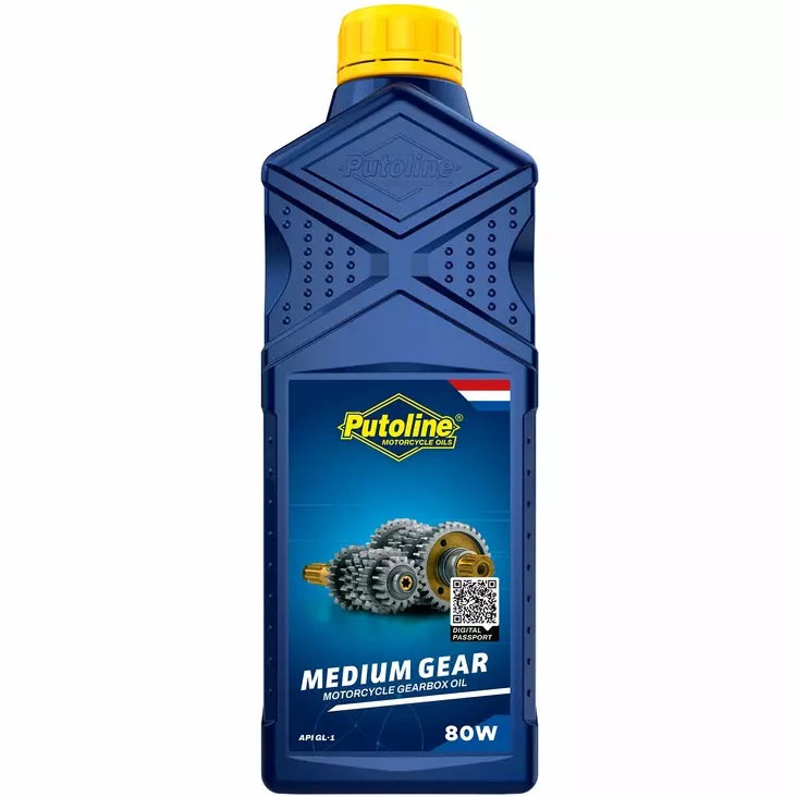 Putoline Medium Gear Oil 80W 1L - Vaihteisto ja peräöljyt - 554-70158 - 1