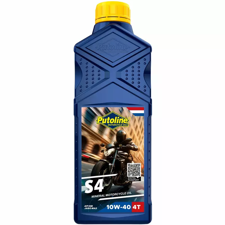 Putoline S4 10W-40 Moottoriöljy 1L - 4-T Moottoriöljyt - 554-74098 - 1