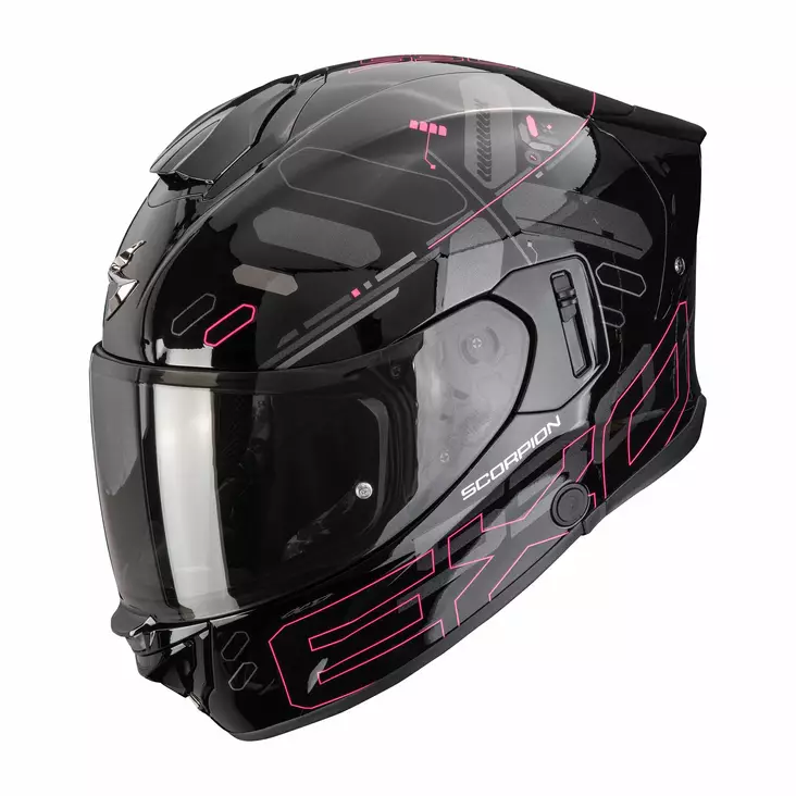 SCORPION kypärä EXO-530 AIR FOND, musta/pinkki - Umpikypärät - 649-269908 - 1