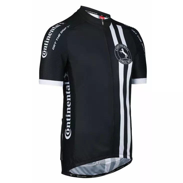 Ajopaita naisten lyhyt continental, musta-valkoinen, xl (42) - Polkupyöräily ajotekstiilit - 1791568 - 2