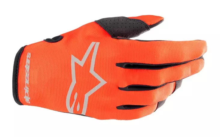 Alpinestars crossihanskat Radar Hot Oranssi/Musta - Crossihanskat - D438128 - 2