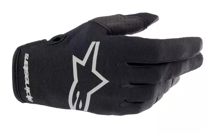 Alpinestars crossihanskat Radar Musta/Hopea - Crossihanskat - D438108 - 2