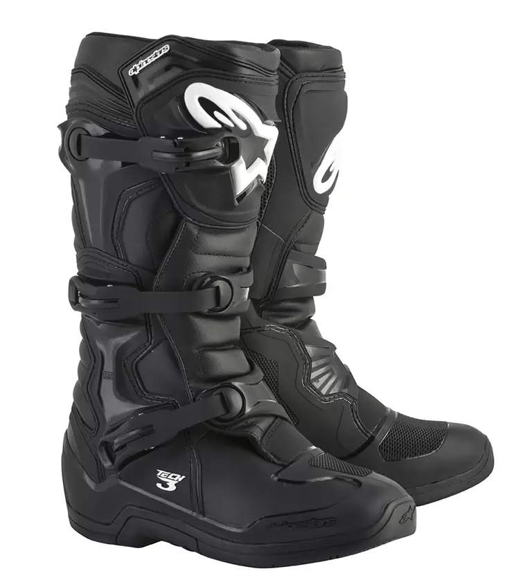 Alpinestars crossisaappaat Tech 3 musta - Crossikengät - D225238 - 2