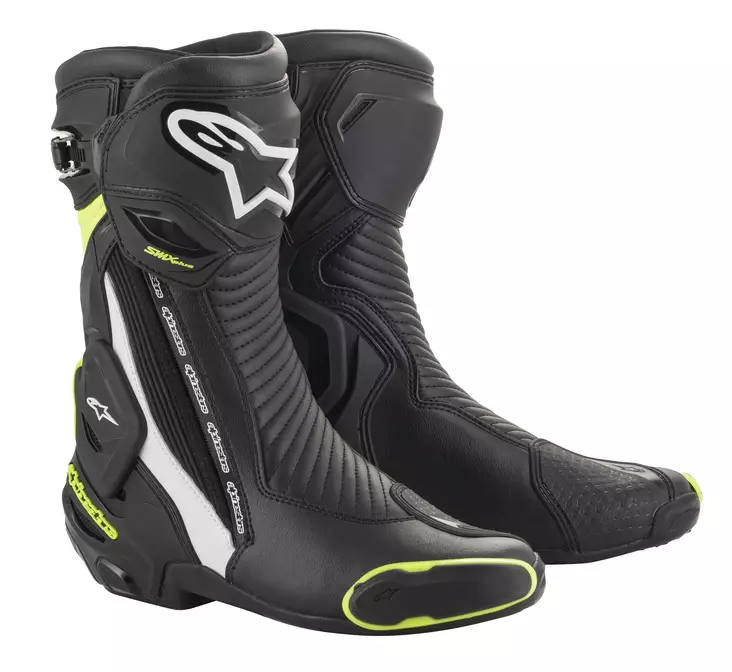 Alpinestars Saapas SMX Plus v2 Musta/Kel - Ajokengät - D261238 - 1