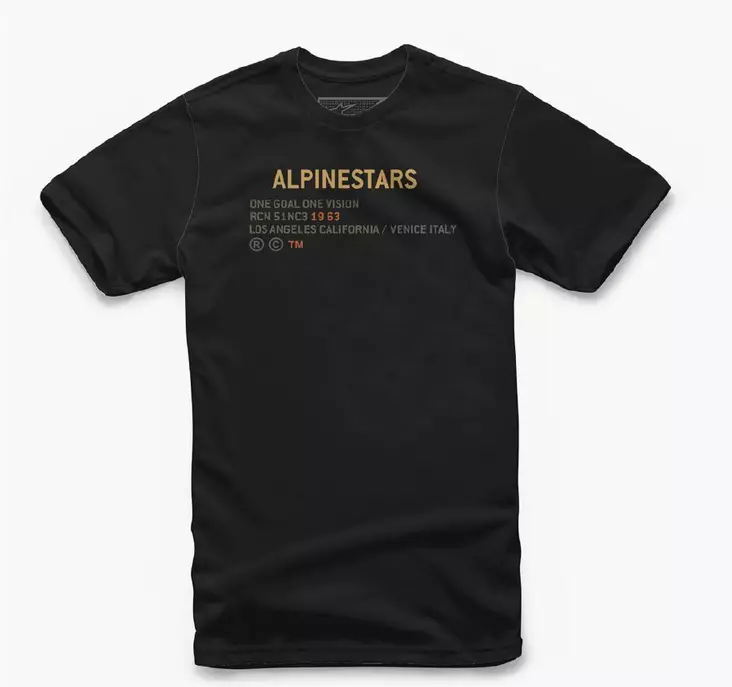 Alpinestars T-Paita Quest Musta - T-paidat - D412738 - 1