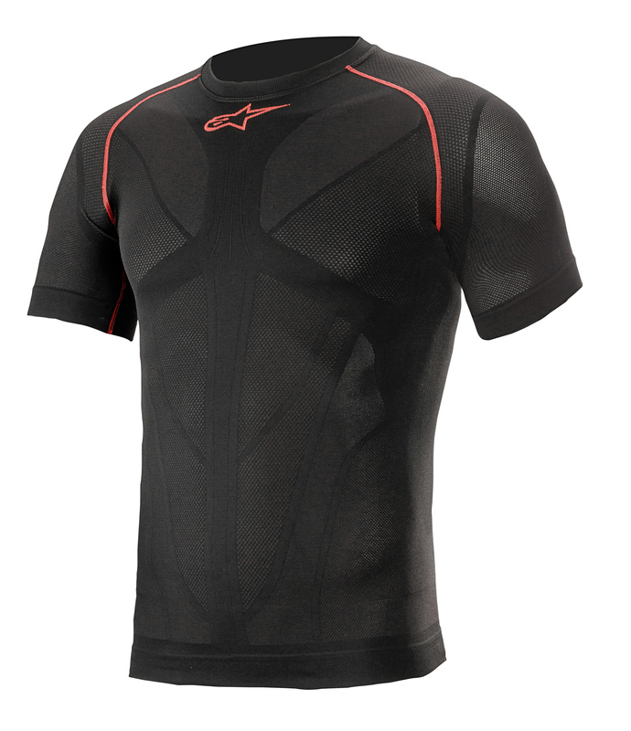 Alusvaate T-paita Alpinestars Ride Tech v2, punainen - Alusasut ja kerrastot - D373758 - 2