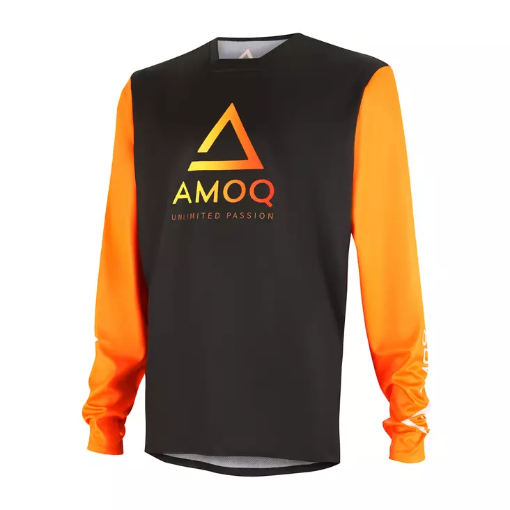 AMOQ Ascent Comp Ajopaita Musta-Oranssi - Crossipaidat - 645-23240208 - 1