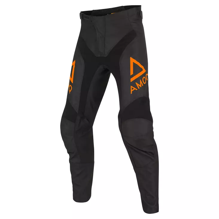 AMOQ Ascent V2 Ajohousut Musta-Oranssi - Crossihousut - 645-24250108 - 1