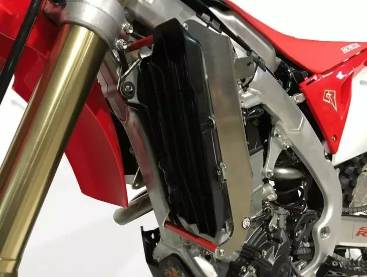 AXP jäähdytinsuoja Red spacers Honda CRF250R 18 - Crossipyörän jäähdytinsuojat - 397-AX1478 - 1