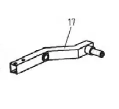 Bronco Pyörän kannake niittyleikkuri - Työkoneiden varaosat - 77-12490-88 - 1
