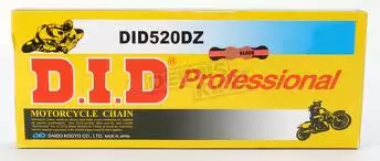 D.I.D 520DZ2 G&B Ketju+Jousil. (RJ) - Moottoripyörän ketjut - 283-520075-108 - 1