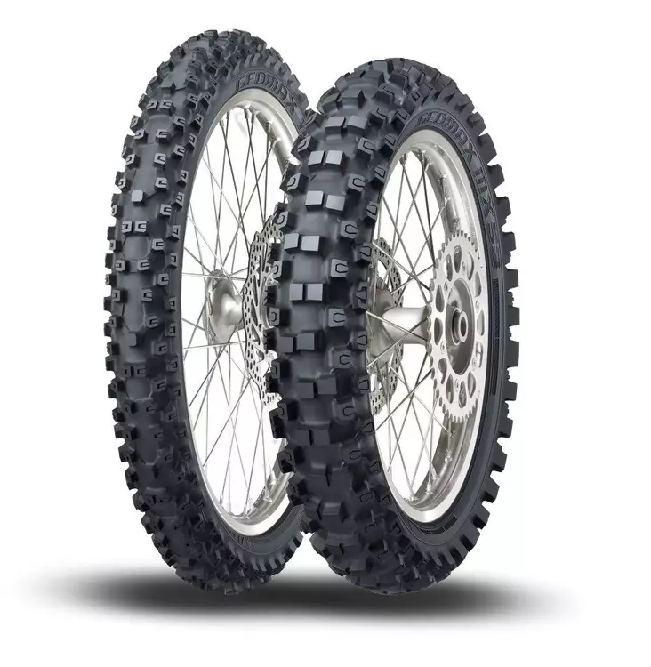 Dunlop Geomax MX53 110/100-18 64M TT Re. - Moottoripyörän Dunlop renkaat - 544-636578 - 1