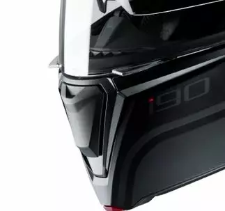 HJC Ilmastointi I90 Suu, Mattamusta - Kypärien varaosat - 631-20-48 - 1