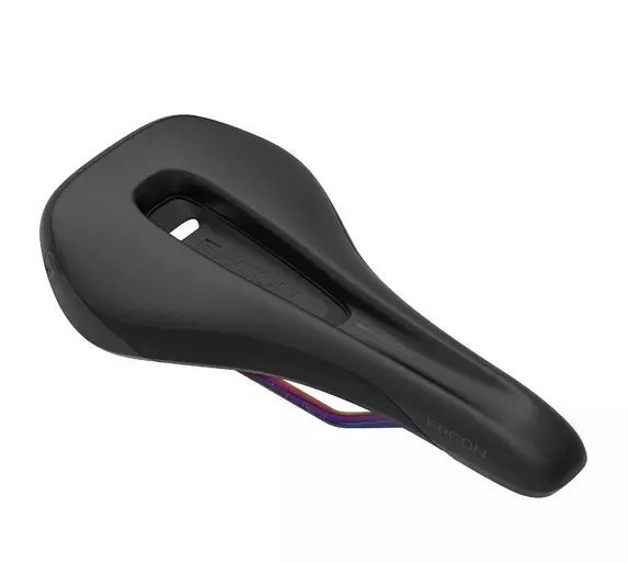 Istuin Ergon SM Enduro Comp Miesten, M/L Stealth / Oil Slick - Polkupyörän istuimet - 44071008 - 1
