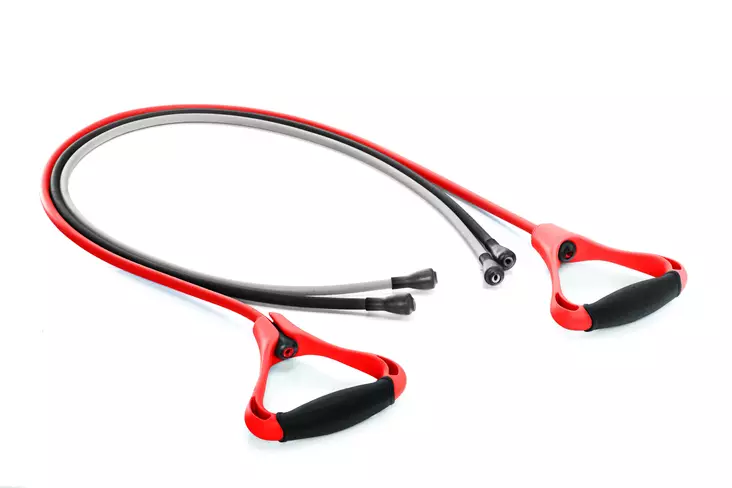 Kuminauhasetti Gymstick Tube kahvoilla - Vastuskuminauhat - GS61028 - 1