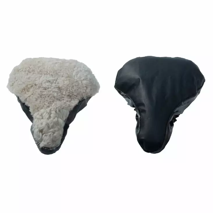 Lämpöistuinsuoja CAVO, lampaannahka, 270x255 - Polkupyörän istuinsuojat - 42-228 - 1