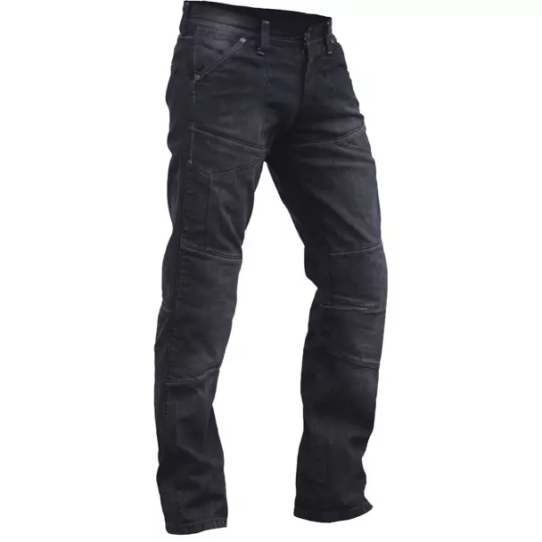 Miesten ajofarkut Bolt Bari Kevlar, musta - MP Ajohousut - 633-32520-28 - 1