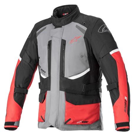 MP ajotakki Alpinestars Andes V3 Drystar, harmaa/musta/punainen - MP Ajotakit - D398188 - 2