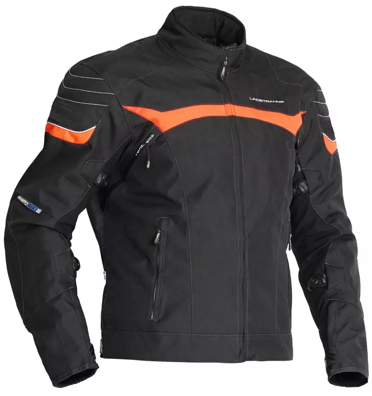 Miesten ajotakki Lindstrands Cheops, musta/oranssi - MP Ajotakit - 720-52440008-48 - 1