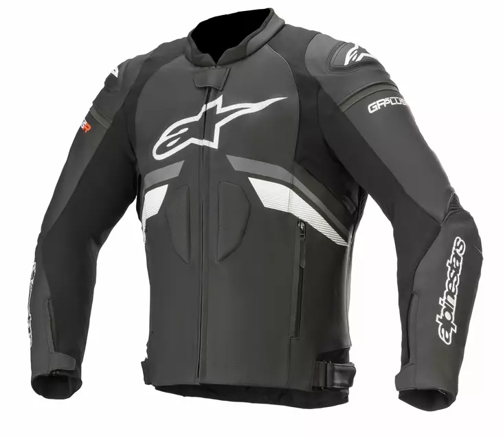 Miesten nahkatakki Alpinestars GP Plus R V3, musta/valkoinen - MP Nahkatakit - D323648 - 1