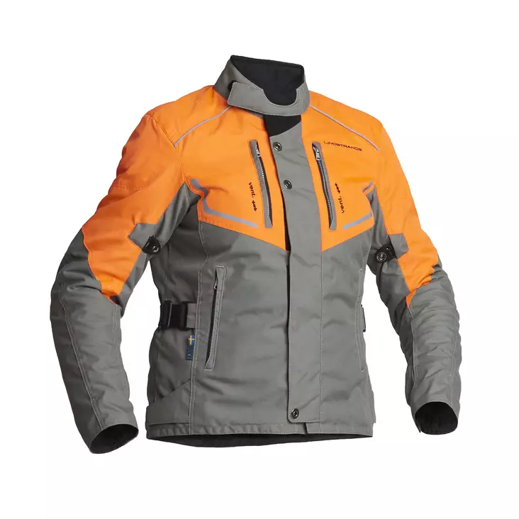 Naisten ajotakki Lindstrands Halden, harmaa/oranssi - MP Ajotakit - 720-20050128-38 - 1