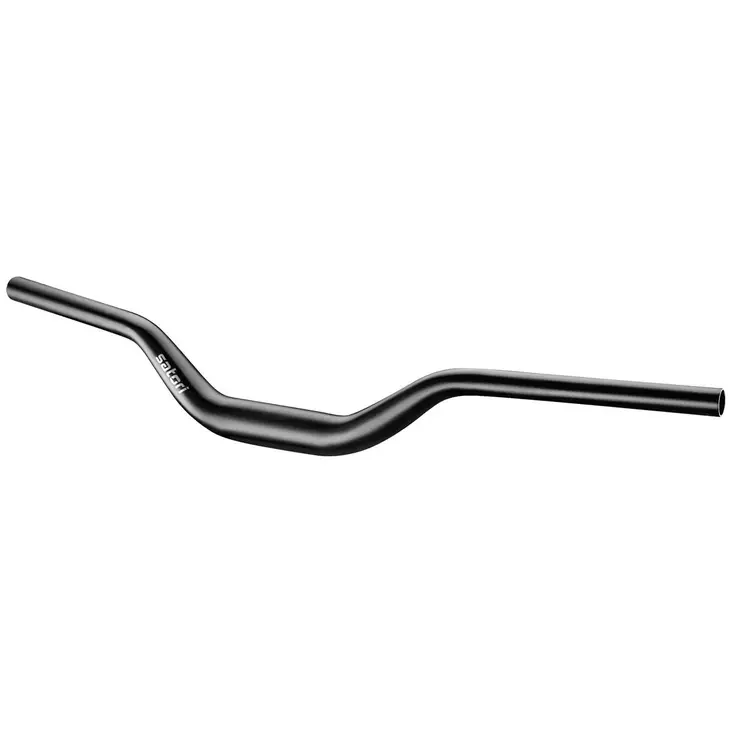 Ohjaintanko ZOOM, alumiini, 35 mm, 7 ast., 55 mm nousu, 740mm, musta - Polkupyörän ohjaustangot - 68058 - 1