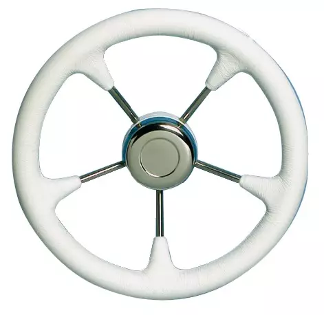 Ohjauspyörä Leader Tanegum, Valkoinen - Veneen ohjauspyörät - 127-2-736008 - 1