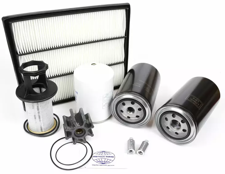 OSarja D4 - Veneen sisäperämoottorin osat - 117-23968 - 1