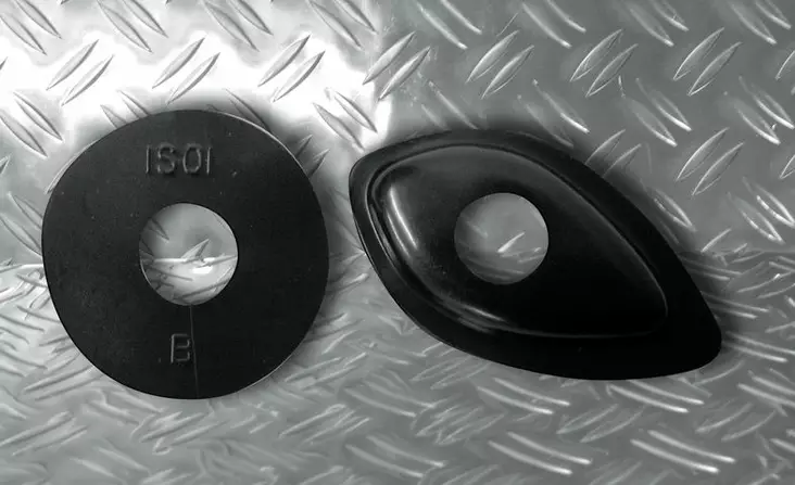 Peitelevy - Moottoripyörän vilkkujen peitelevyt - 000002288 - 1