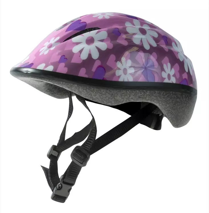 Pyöräilykypärä GTX Fun, tytöt 46-53cm, punainen, säätöpannalla - Pyöräilykypärät - 93108 - 1