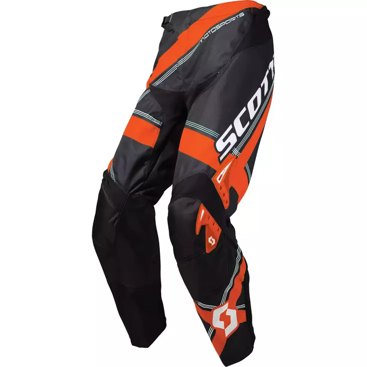 Scott 350 Grid Locke pants black/orange - Crossihousut - 621-3224-28 - 1