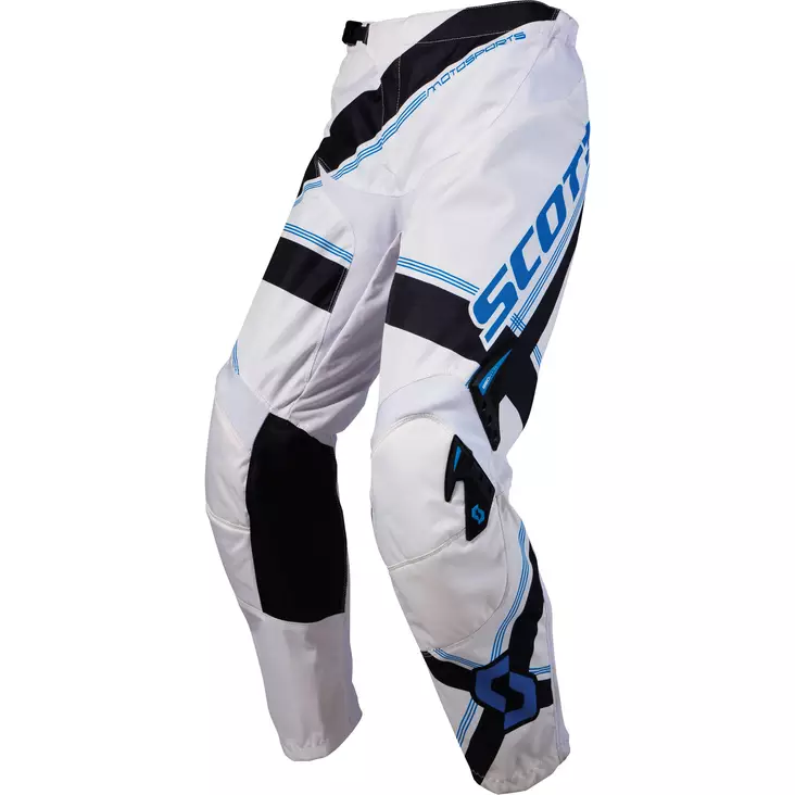 Scott 350 Grid Locke pants white/black - Crossihousut - 621-3225-28 - 1