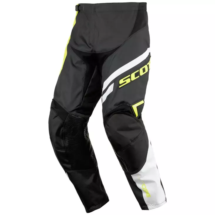 *Scott 350 Track Pant black/green - Crossihousut - 621-240919-28 - 1