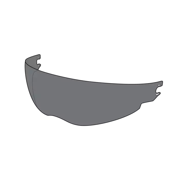 Simpson Darksome Inner aurinkovisiiri, tumma - Visiirit - 638-102118 - 1