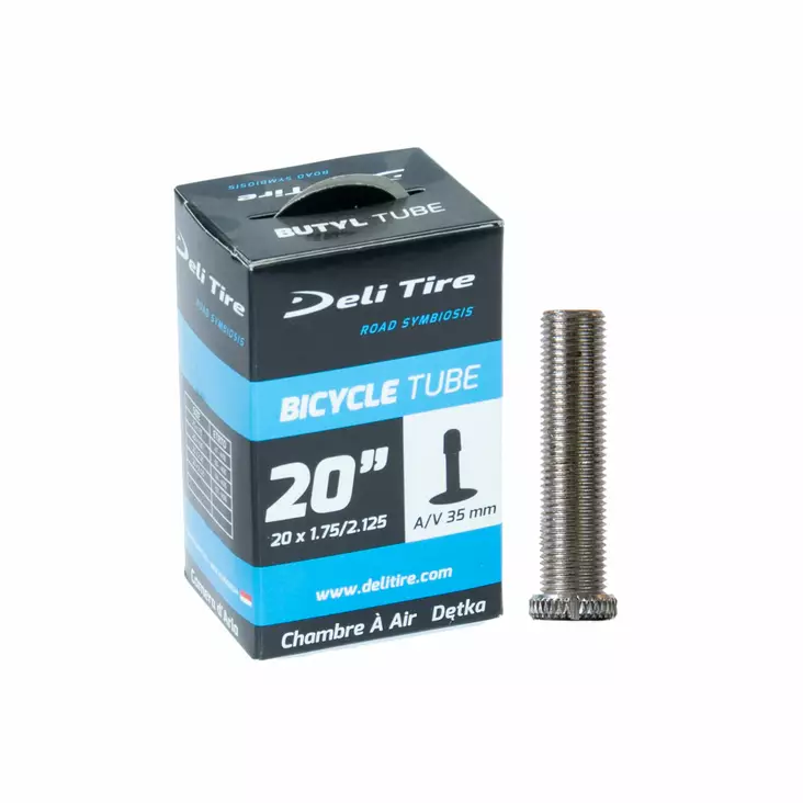 Sisärengas 20" DELI, 47/57-406, autonventtiili - Polkupyörän sisärenkaat - D-000428 - 1