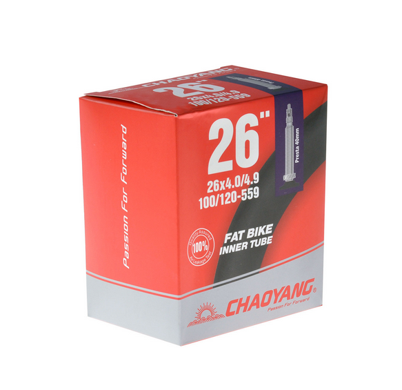 Sisärengas 26" Chaoyang, Fat-bike 100/120-559, Prestaventtiili 33mm - Polkupyörän sisärenkaat - Y082808 - 2