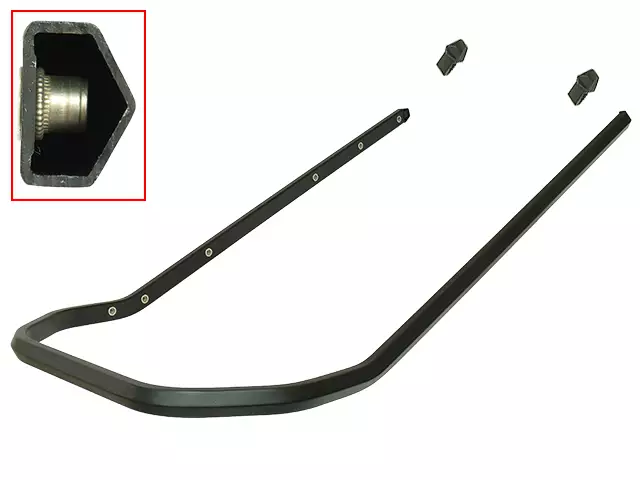 Sno-X moottorikelkan takapuskuri, Ski-Doo - Moottorikelkan takapuskurit - 92-12698 - 1