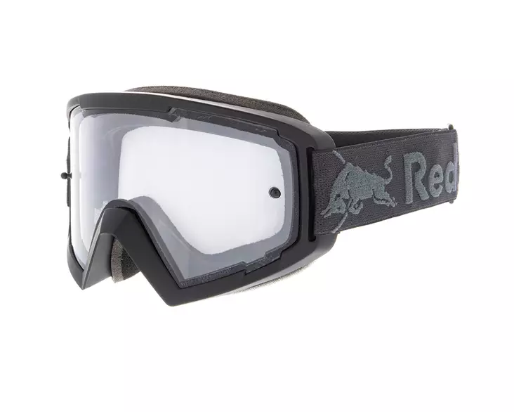 Spect Red Bull Whip MX Goggles black/clear flash/ clear S.0 - Crossilasit - 674-210008 - 0