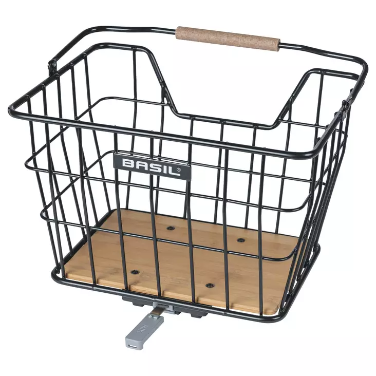 Tavarakori BASIL Nordland MIK, tavaratelinekiinnitys, musta - Polkupyörän tavarakorit - 11328 - 1